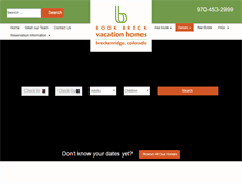Tablet Screenshot of bookbreck.com